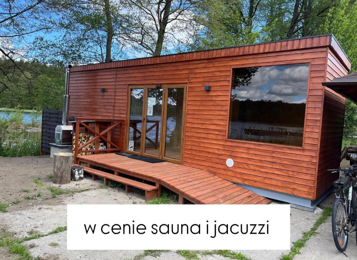 Domek Caloroczny Hawaje Nad Jeziorem Kazub Cieciorka Ngoại thất bức ảnh